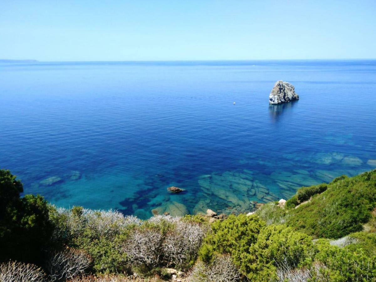 Villa Brezza Marina Nebida Buitenkant foto